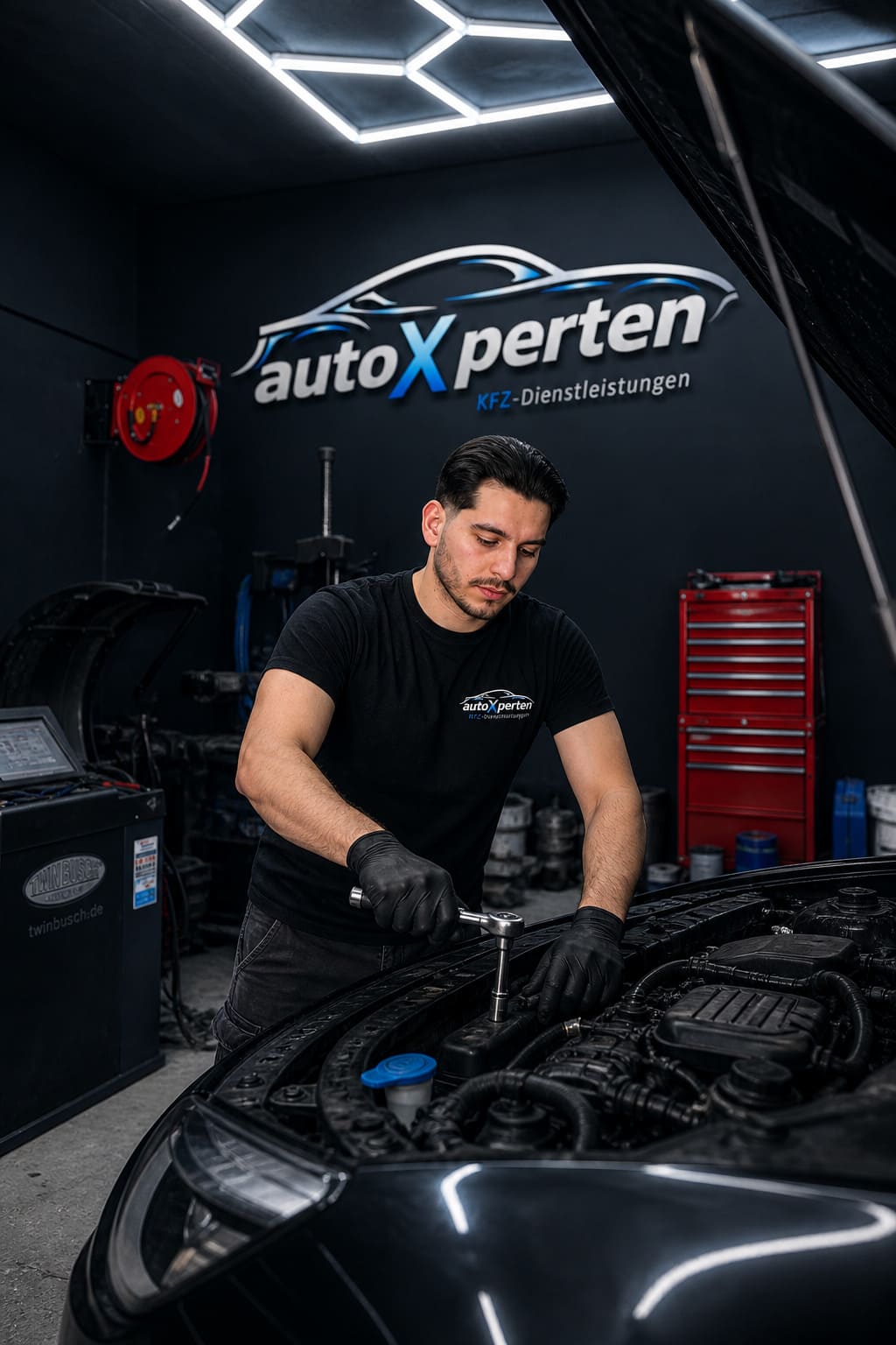 Werkstattatmosphäre bei autoXperten